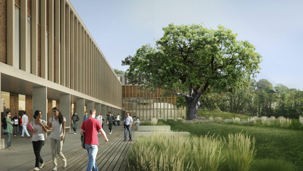 Lancaster University Health Innovation Center render